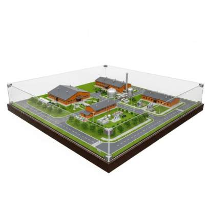 Макет птицефабрики123_1