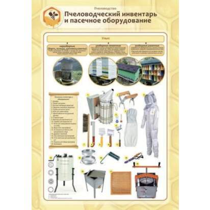 Учебные плакаты по пчеловодству, комплект_1