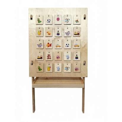 Набор тактильно-развивающих панелей «Счастливое детство» (напольное основание и ящик) (10)