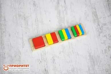 Набор Монтессори 14в1 модуль 8 вид сверху