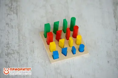 Набор Монтессори 14в1 модуль 7 вид сверху