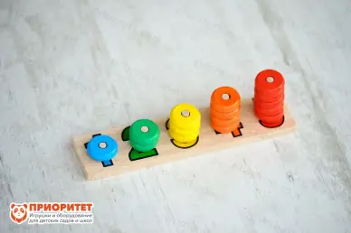 Набор Монтессори 14в1 модуль 6 вид сверху