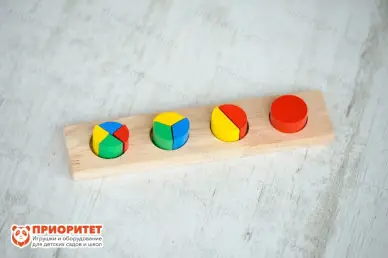 Набор Монтессори 14в1 модуль 12 вид сверху