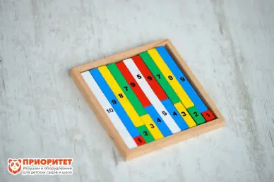 Набор Монтессори 14в1 модуль 10 вид сверху