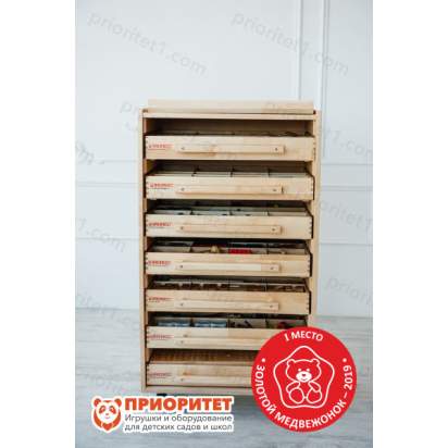 Набор психолога 7 модулей вид спереди