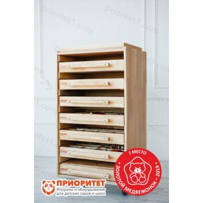 Набор психолога Приоритет 7 модулей вид сбоку