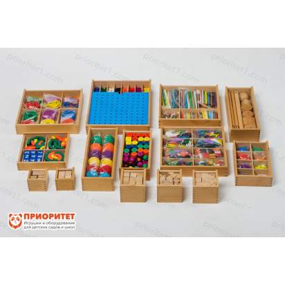 Игровой набор Дары Фребеля 14 комплектов_10