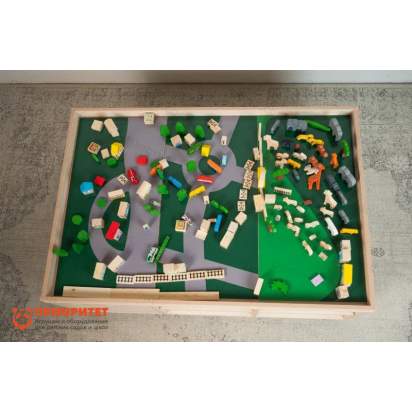 Игровой ландшафтный стол S (натуральный) 5_1