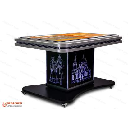 Интерактивный мультимедийный сенсорный стол «Laser NFI museum 43» 2