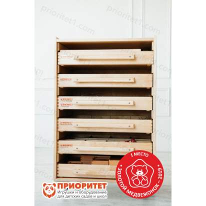 Мини набор психолога L 6 модулей вид спереди