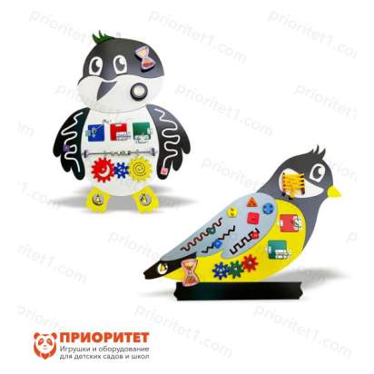 Набор бизибордов «Птицы России» №1