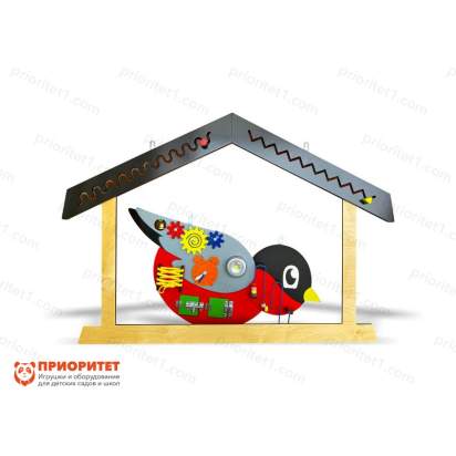 Бизиборд «Величавый снегирь» для детей