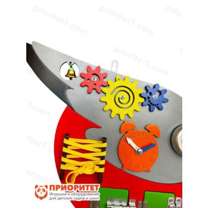 Бизиборд «Величавый снегирь» для детского сада