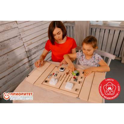 Мини набор психолога Приоритет XL 7 модулей c бизибордом