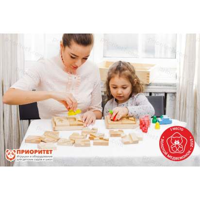 Мини набор психолога Приоритет XL 7 модулей с Ориентацией в пространстве