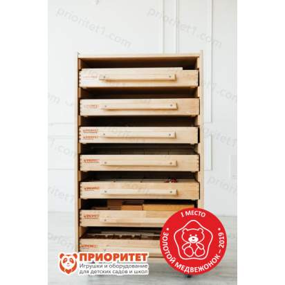 Мини набор психолога XL 7 модулей вид спереди