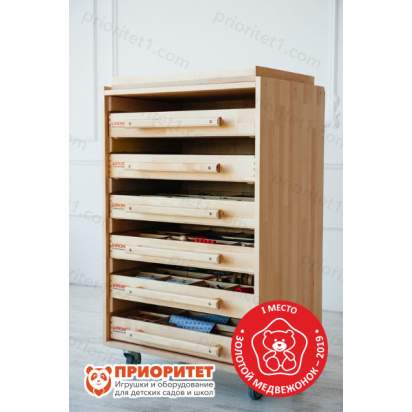 Набор психолога Приоритет 6 модулей вид сбоку