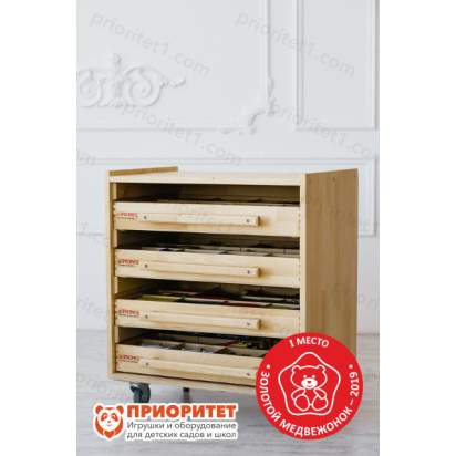 Набор психолога Приоритет 4 модуля вид сбоку