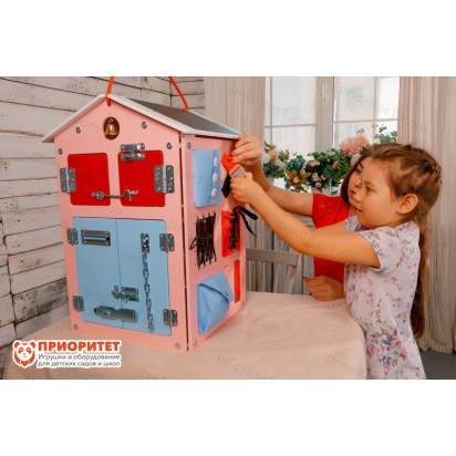 Бизидом Розовая мечта сторона с дверцами