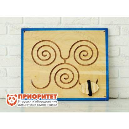 Панель-лабиринт Рисуем ногами №2 Бабочка общий вид