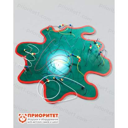 Панель-лабиринт Бусинки общий вид