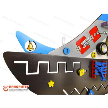 Бизиборд «Умный голубь» из фанеры