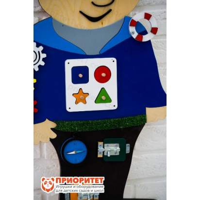 Бизиборд «Отважный моряк» с вкладышами