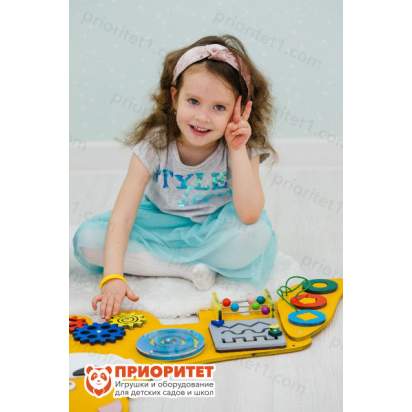 Бизиборд «Славная лисичка» №2 для детей