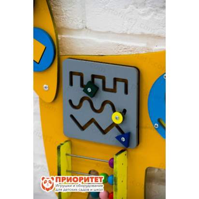 Бизиборд «Славная лисичка» №2 с лабиринтом