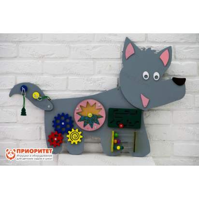 Бизиборд «Серенький волчок» №2