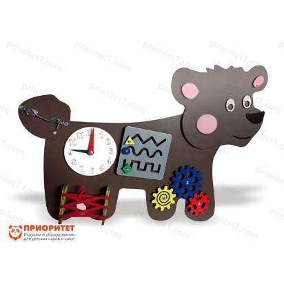 Набор бизибордов «Лесные жители» №2 медведь