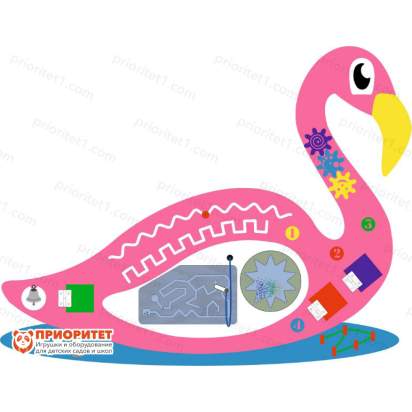 Бизиборд «Величавый фламинго»