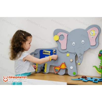 Бизиборд «Отважный слонёнок» №2