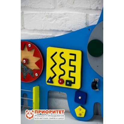 Бизиборд «Милый бегемотик» №2 с лабиринтами