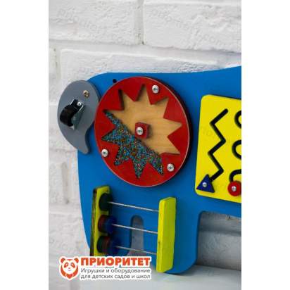 Бизиборд «Милый бегемотик» №2 с счетами