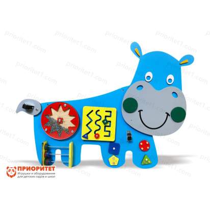 Набор бизибордов «Африканские жители» №2 бегемот