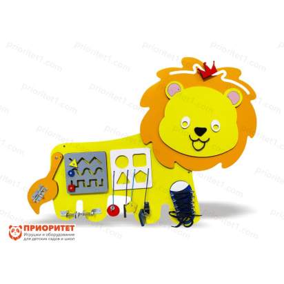 Набор бизибордов «Африканские жители» №2 лев