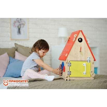 Бизидом Веселые цифры с дверцей и часами