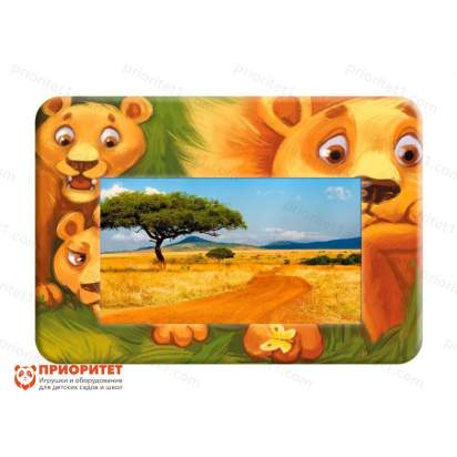 Настенный интерактивный комплекс Львенок_1