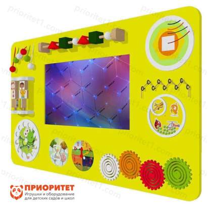 Настенный интерактивный бизиборд Солнышко_1