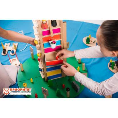 Замок из игрового набора Королевство математики