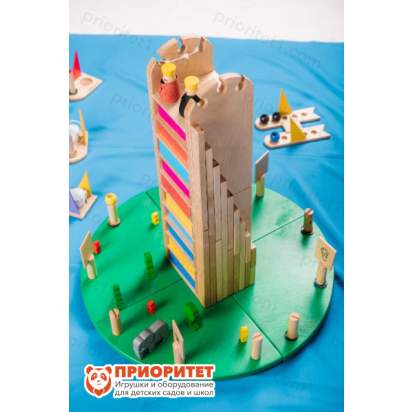 Башня из игрового набора Королевство математики