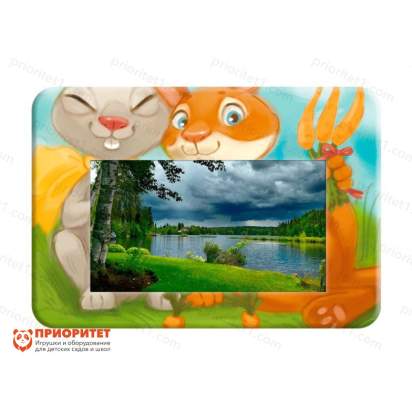 Настенный интерактивный логопедический комплекс Зайчонок_1