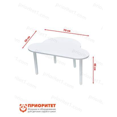 Размеры Детского стола белое облачко