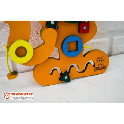 Бизиборд «Кошка Мурка» с лабиринтом