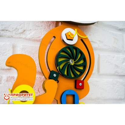 Бизиборд «Кошка Мурка» с лабиринтами