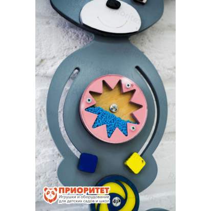 Бизиборд «Мышка Малышка» серая