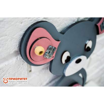 Бизиборд «Мышка Малышка» с замочками