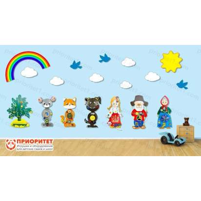 Набор бизибордов сказка репка_1