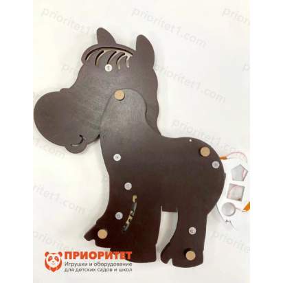 Бизиборд Ласковый жеребёнок 3_1